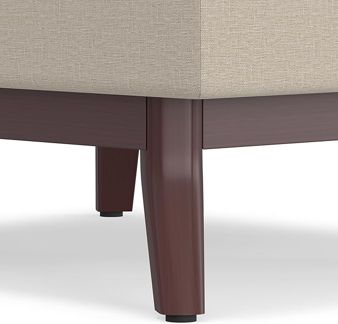 SIMPLIHOME Owen 34 inch Wide Mid Century Modern Rectangle Coffee Table Storage - Image 10