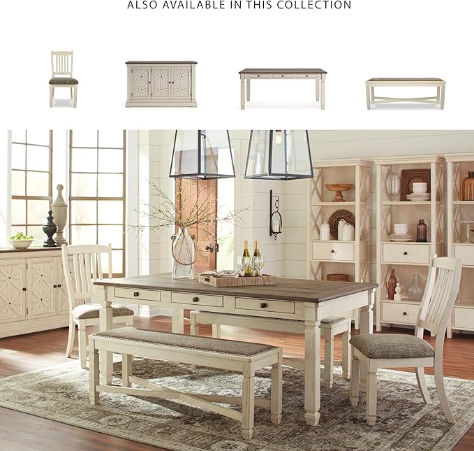 Signature Design by Ashley Bolanburg Farmhouse Dining Table - Image 6
