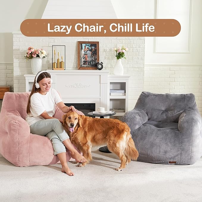 Hobestluk Bean Bag Chair for Adult Small Bean Bag Chairs - Image 4