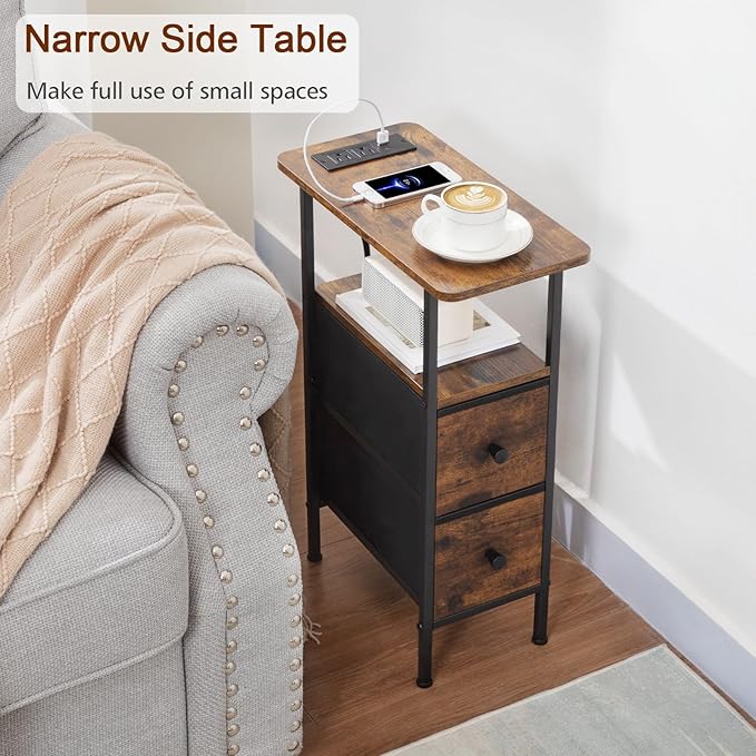 Narrow End Table Living Room - Image 4
