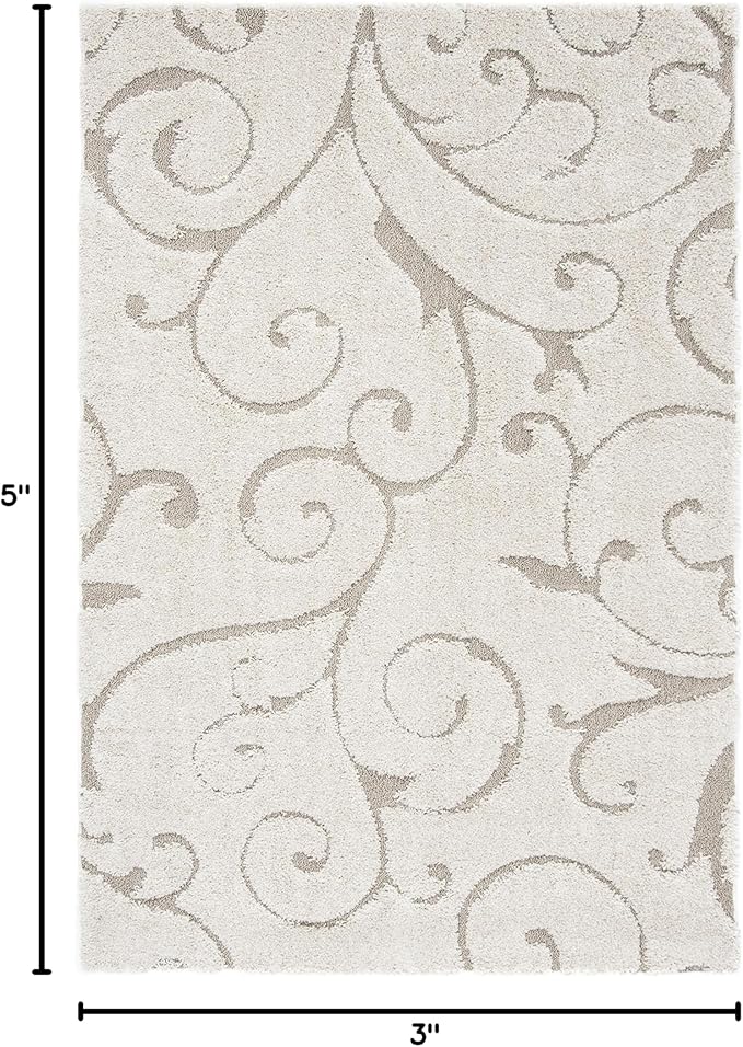 SAFAVIEH Florida Shag Collection Accent Rug - Image 2
