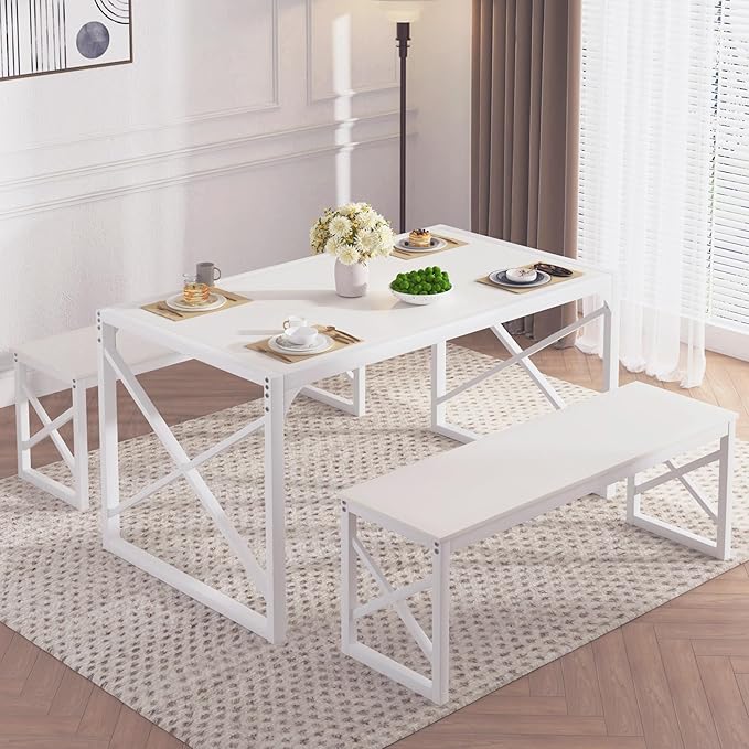 VECELO Kitchen Dining Table Set - Image 2