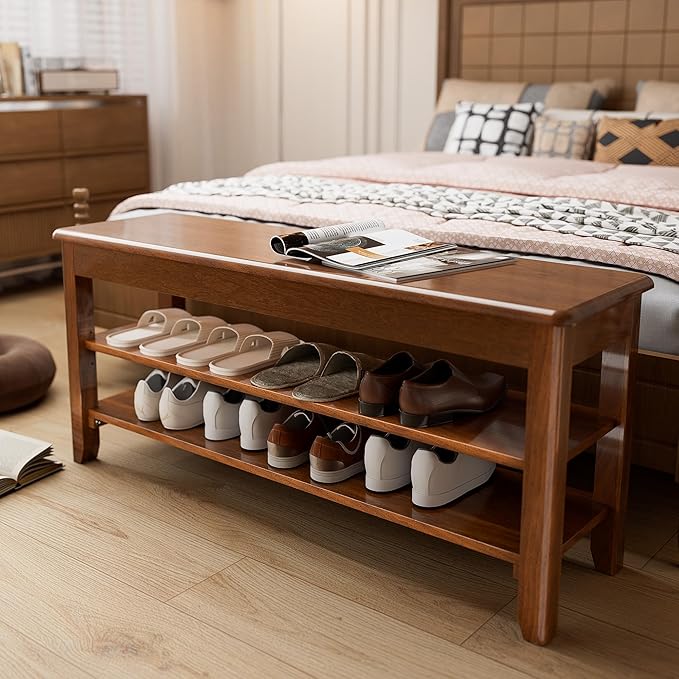 Shoe Storage Bench for Entryway - Image 5
