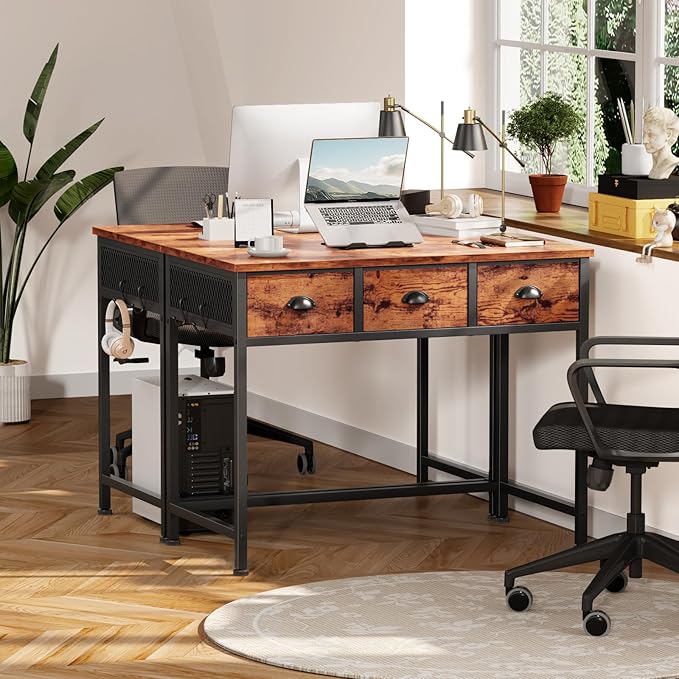 Furologee Small Computer Desk - Image 2