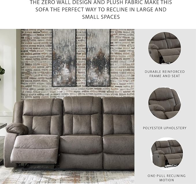 Signature Design by Ashley First Base Contemporary Faux Leather Manual - Image 5