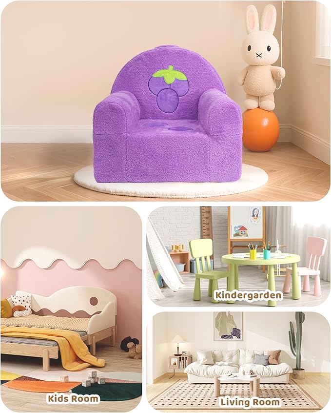 Toddler Chair, Comfy Foam Kids Couch - Image 9