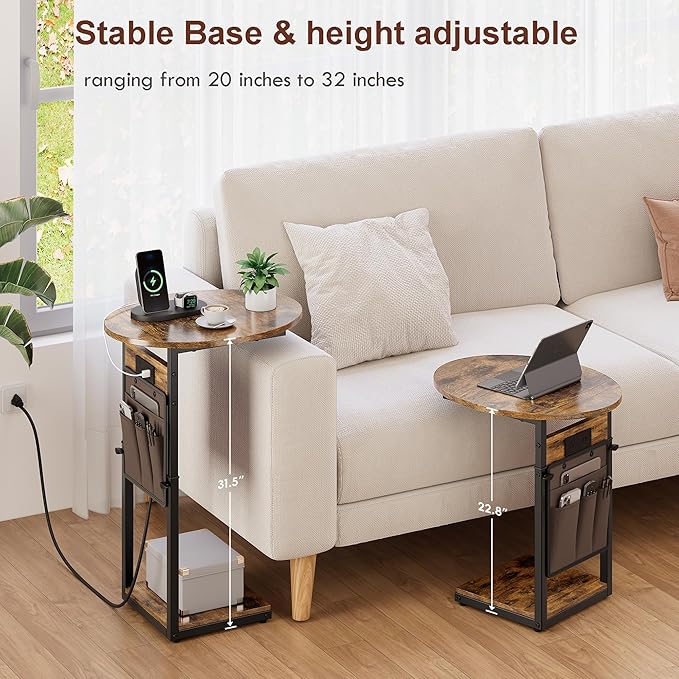 Vagusicc C Shaped End Table - Image 7