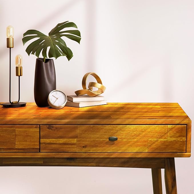 Acacia Lagom 48" Solid Wood Work Desk - Image 7