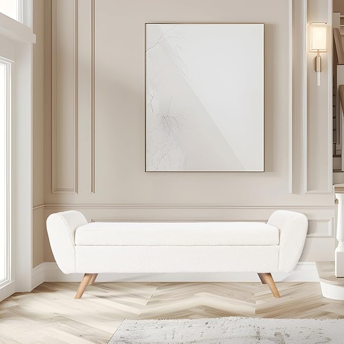 HomePop Modern Storage Bench - Image 4