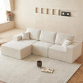 INGEROOM 108" Cloud Sectional Couch, Modular Sectional Sofa by INGEROOM
