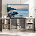 GarveeHome Farmhouse TV Stand for 65/75 Inch TVs, Entertainment Center by GarveeHome