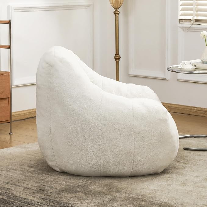 Furniliving Bean Bag Chair, Oversized Bean Bag Couch - Image 4