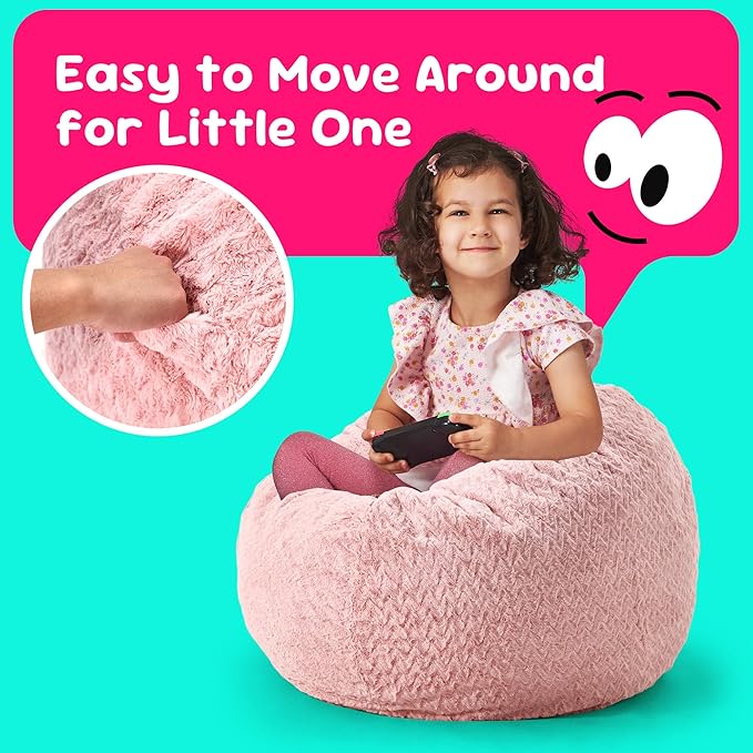 Hobestluk Bean Bag Chairs 2.5FT Bean Bag Chair - Image 4