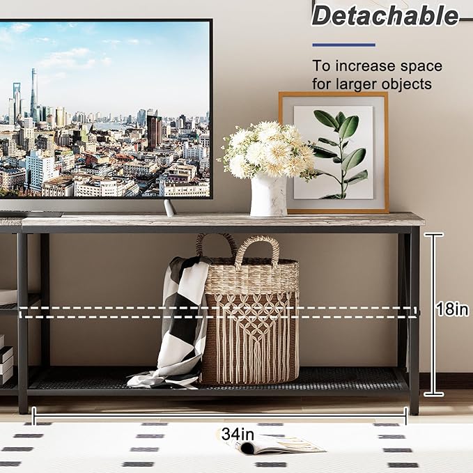 TV Stand for TVs up to 75 Inch, Entertainment Center for Living Room - Image 6