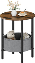 Vagusicc Round Side Table End Table by Vagusicc