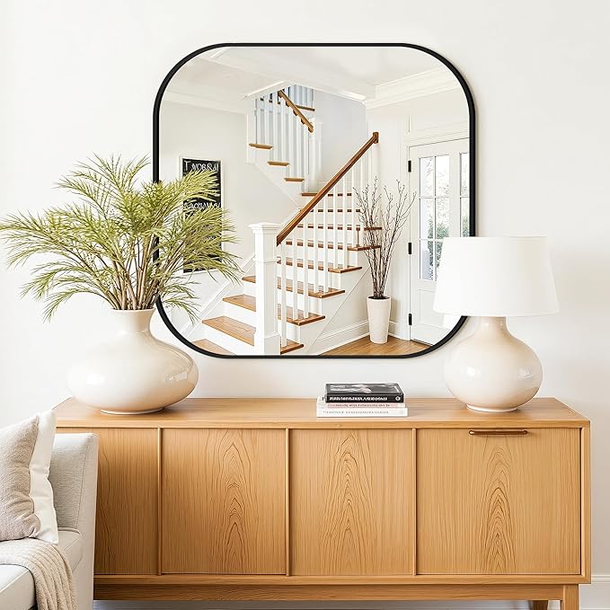 Bathroom Mirrors for Over Sink, 30x30 Vanity Squircle Mirror for Bathroom Sink - Image 7