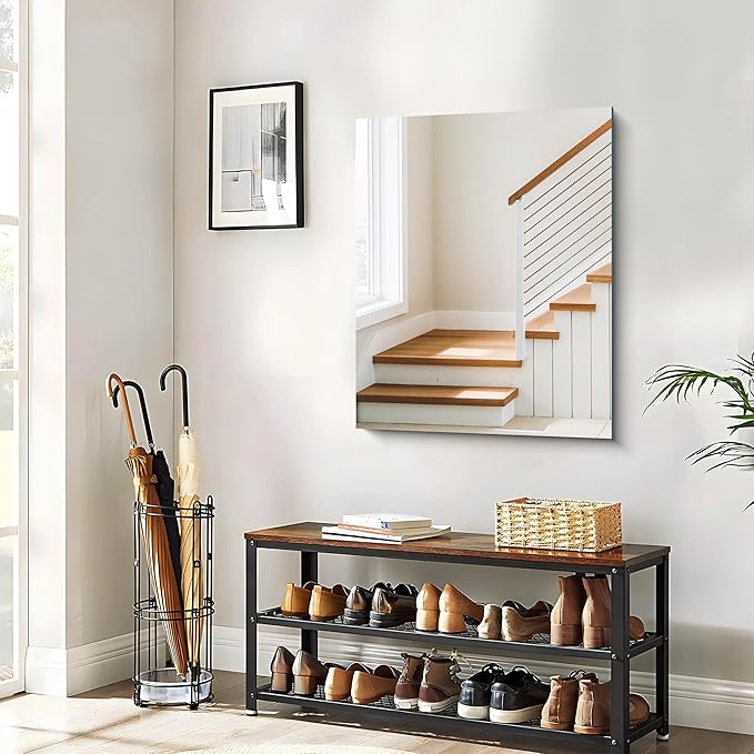 Frameless Mirror, 24x30 Inch Bathroom Mirror - Image 4