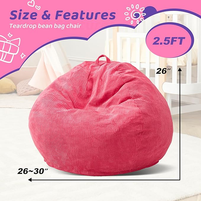 Bean Bag Chairs Teardrop Bean Bag Chair Beanbag Chair - Image 2