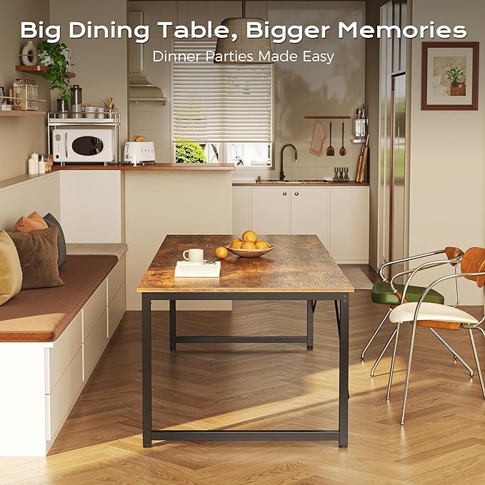PRAISUN 78.7 X 29.5 Inch Computer Desk - Image 9