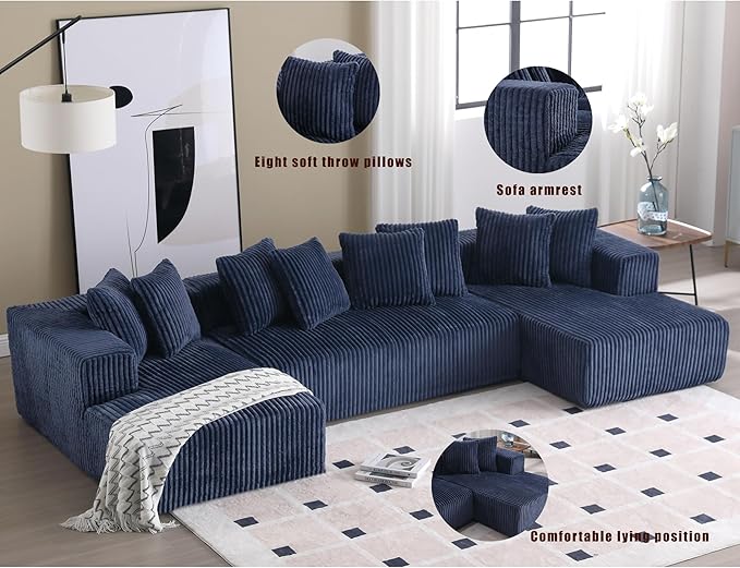 Free Combination Cloud Boneless Modular Sectional Sofa - Image 6