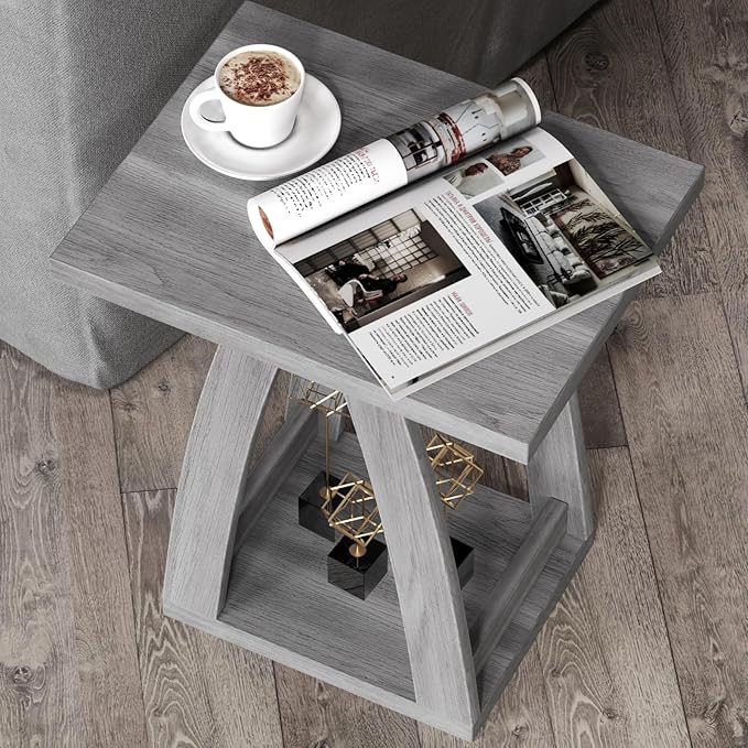 End Tables Living Room, Side Table Beside Sofa, Nightstand - Image 4