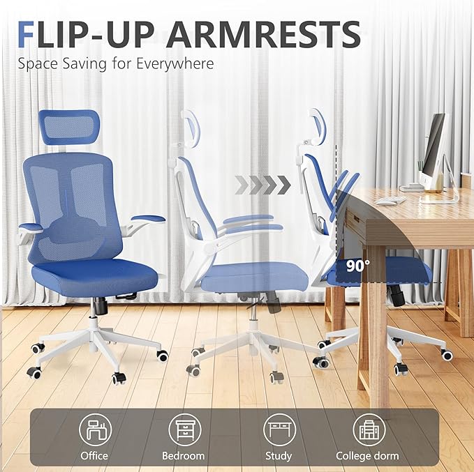 Office Chair, Ergonomic Comfy Home Desk Chair - Image 6