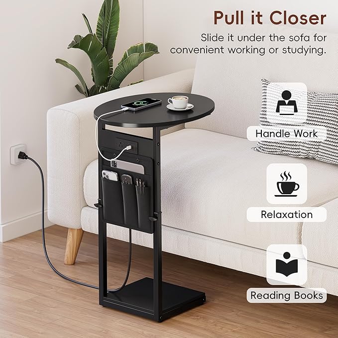 Vagusicc C Shaped End Table - Image 5