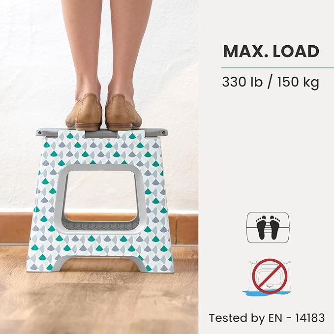 Vigar Compact Step Stool Foldable, 10-1/2-inch Step Stools - Image 5