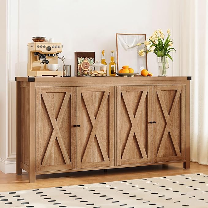 DWVO 55'' Sideboard Buffet Cabinet by DWVO