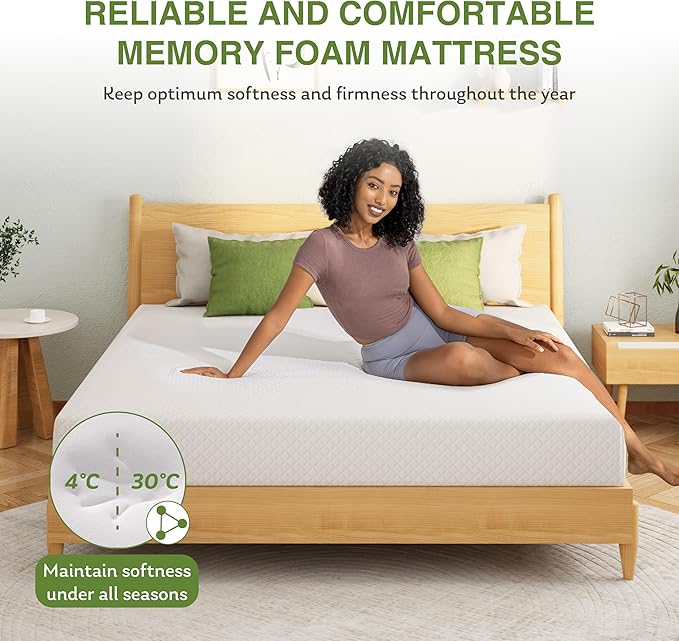 King Size Memory Foam Mattress, 12 Inch Bed Mattress in a Box - Image 5