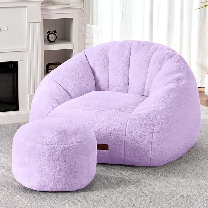 HABUTWAY Bean Bag Chair, Giant Bean Bag Chairs by HABUTWAYMakeYourLifeComfortable