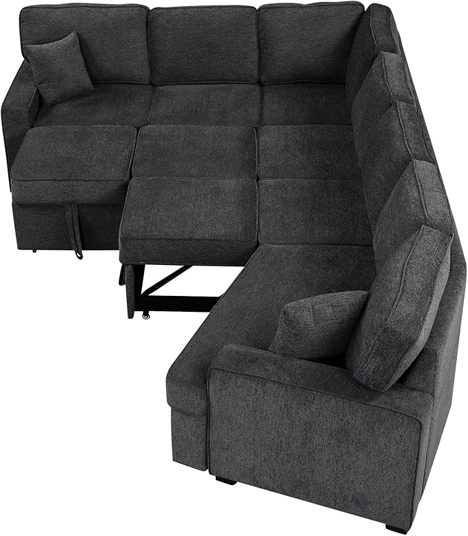 126" Extra Large Pull-Out Sofa Bed - Image 10