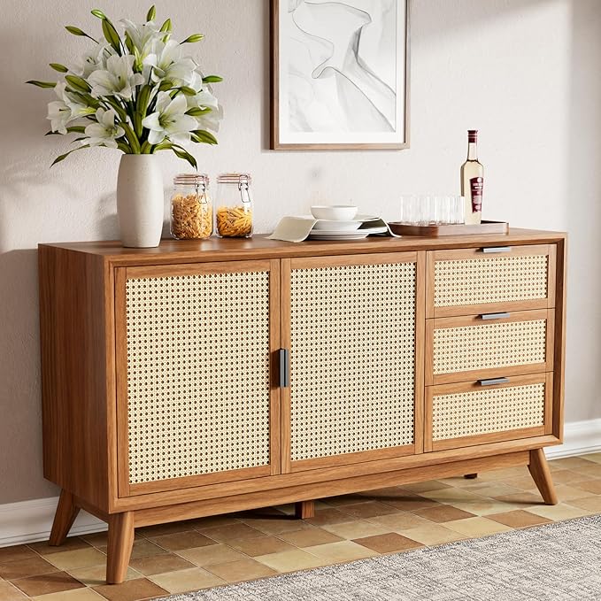 Bme Rattan Pre-Assembled Buffet Sideboard by Bme