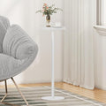 TUTOTAK Tall Round Side Table, Small End Table, Beside Table, Drink Table by WelcometotheTUTOTAKHome