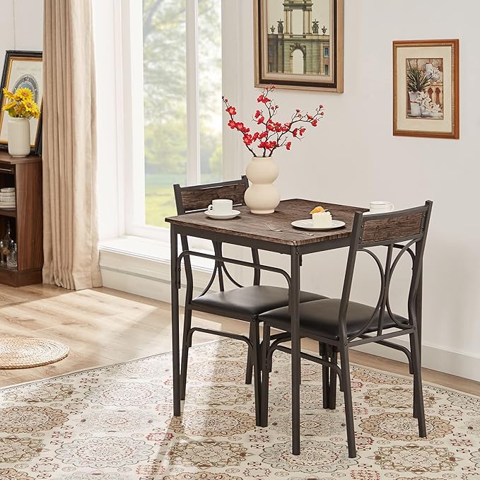 VECELO Kitchen Dining Room Table Set - Image 9