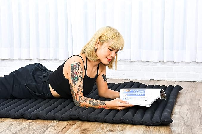 Leewadee - Kapok Roll Mat – Handcrafted Folding Sleep & Relaxation Mattress - Image 5