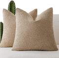 Foindtower Pack of 2, Decorative Textured Boucle Throw Pillow Covers Accent by Foindtower