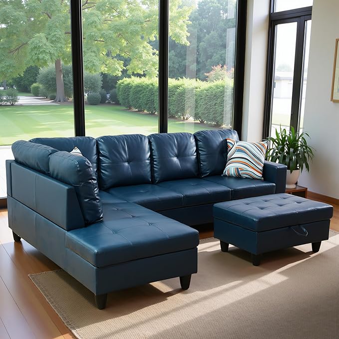 103.5" Oversized Sectional Couch, L Shaped Couch - Image 3