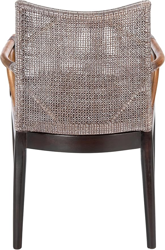 SAFAVIEH Home Collection Gianni Tropical Coastal Brown White Wash Solid Wood - Image 5