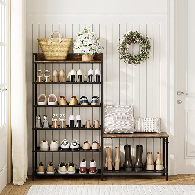 Shoe Rack Bench Storage Organizer - Image 7