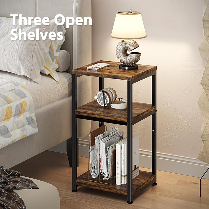 Simple Trending 3 Tier End Table, Side Table Sofa Couch Table - Image 5