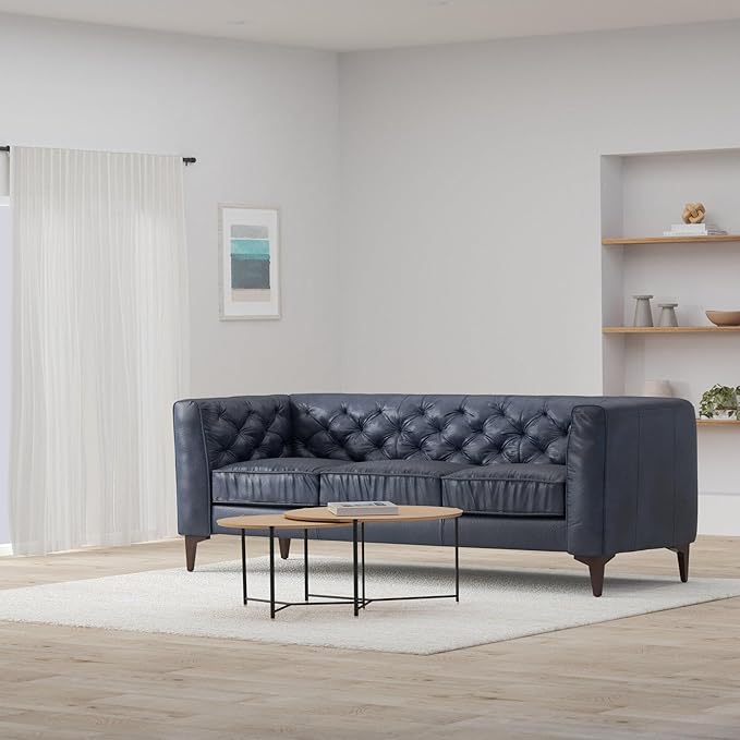 Poly & Bark Essex Leather Couch - Image 2