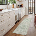 GENIMO 2'6''x10 Runner Rugs for Hallway, Machine Washable Non Slip Vintage Rugs by GENIMO