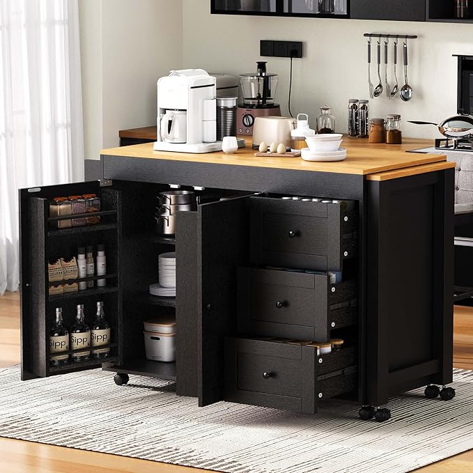 Ball & Cast 74.8" Kitchen Island - Image 5