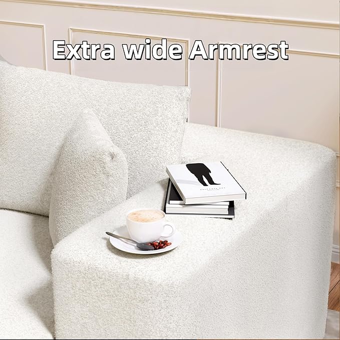 Cloud Sectional Couch, 104”L-Shape Oversized Sofa - Image 7