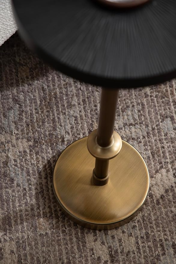 Kate and Laurel Engles Traditional Adjustable-Height Pedestal Drink Table - Image 6