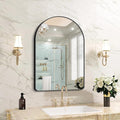 FORBATH Arched Bathroom Mirror 20x28 Inch, Bathroom Mirror Wall Mounted Modern by FORBATH