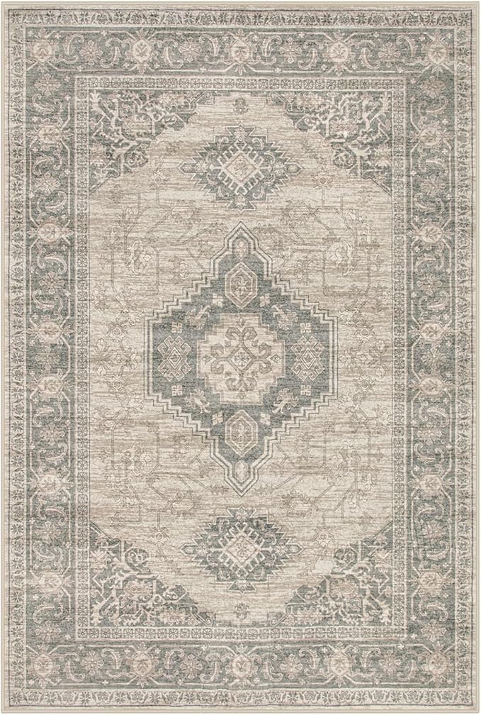 Lahome Oriental Washable Area Rug, 3x5 Soft Rugs - Image 7