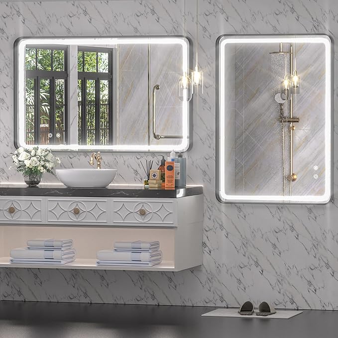 Hasipu LED Bathroom Mirror - Image 3