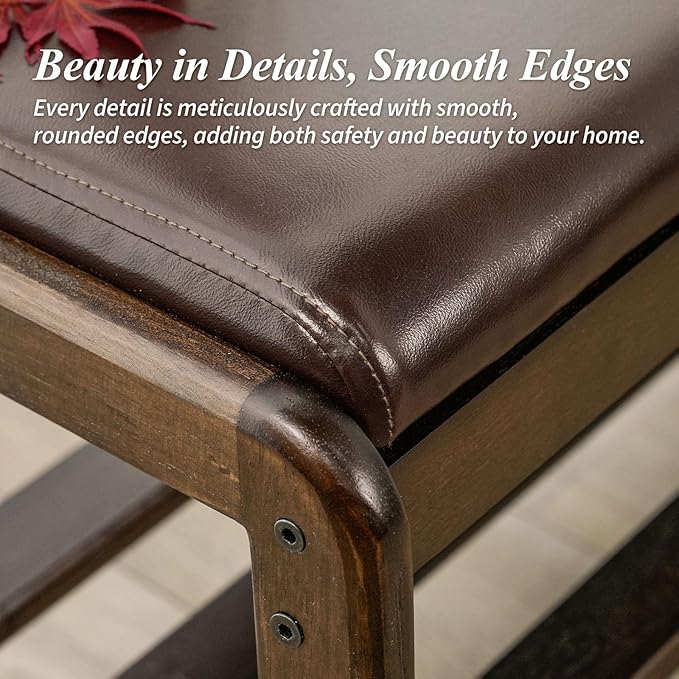 Shoe Bench, Entryway Bench - Image 8
